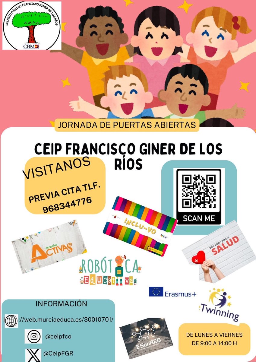 CEIP Francisco Giner de los Ríos. tweet media