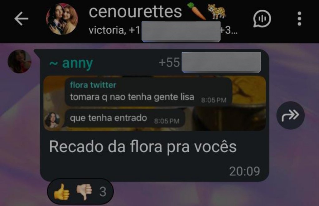 ja que as mesmas se fazem de desentendidas na timeline falando que fofoca mal contada nem sempre é verdade ta aqui amoures 🥰 bando de invasivas do caralho