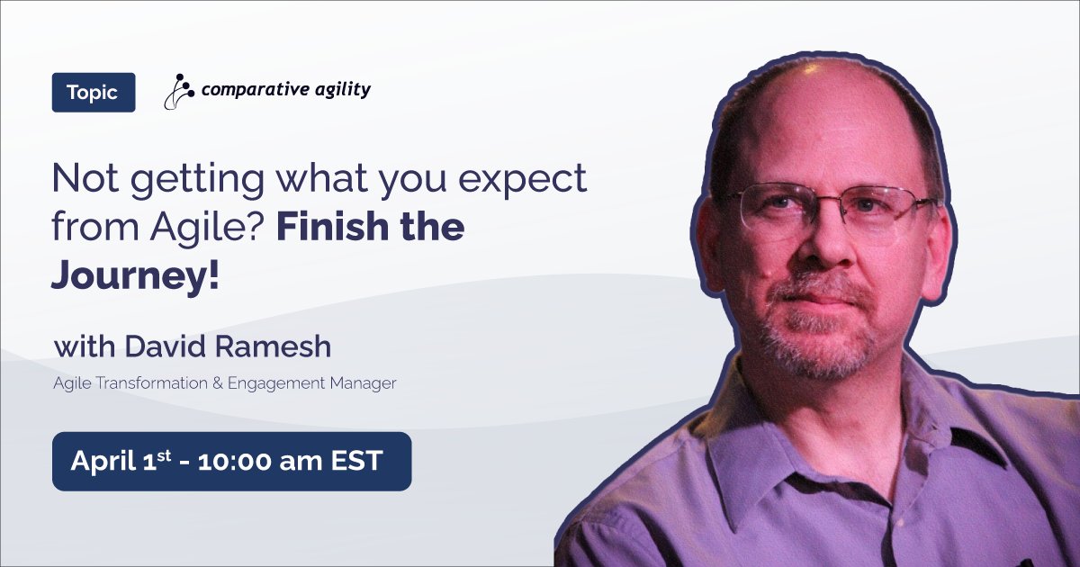 Comparative Agility tweet media