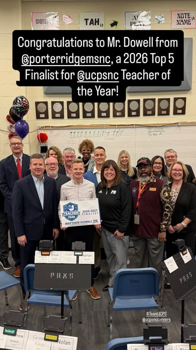 Porter Ridge Middle tweet media