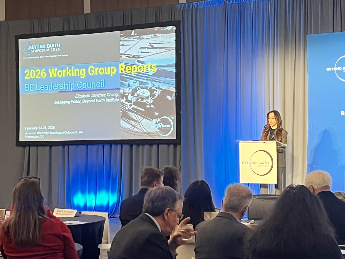 Beyond Earth Institute tweet media