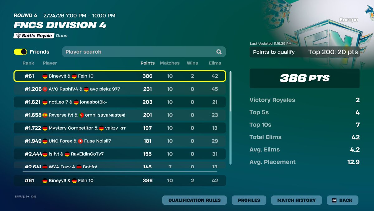 Qualed Div 3 finally w <a href="/zDeanFNR/">DeanFNR</a> 
<a href="/xTeam_Fuse/">Team Fuse</a>