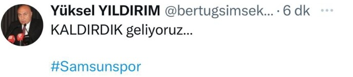 Onur Tolga ÇELİKTAŞ tweet media