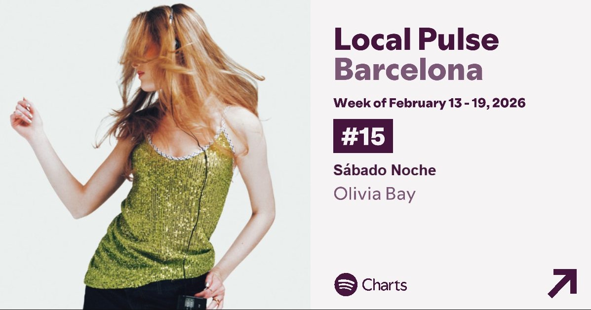 olivia entra en el puesto 15 a "local pulse barcelona"