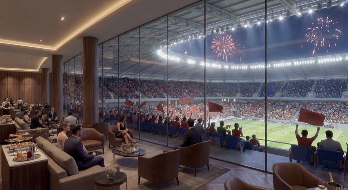 Moroccoprojects's tweet photo. 🟢The Nador Stadium project, not awarded in the architectural competition.
📸 Designed by : Reda Zekri Architecte
#Morocco #maroc #المغرب #مغرب_المشاريع #moroccoprojects https://t.co/6uC84gJLMs