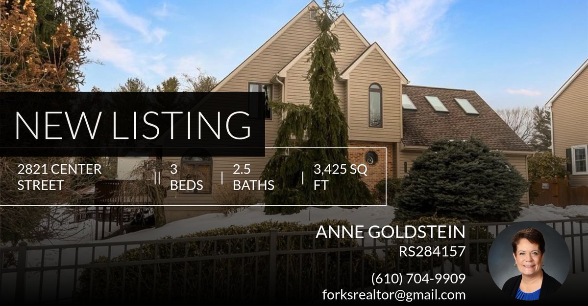 AnneGoldstein's tweet photo. 📍 New Listing 📍 Take a look at this fantastic new property that just hit the market located at 2821 Center Street in Freemansburg. Reach out here or at (610) 704-9909 for more information https://t.co/AvRKRkgsFU https://t.co/nHtuJx0ryN
