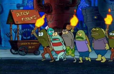 They was giving out pitchforks and torches just because they wanted a song off the radio😭😭