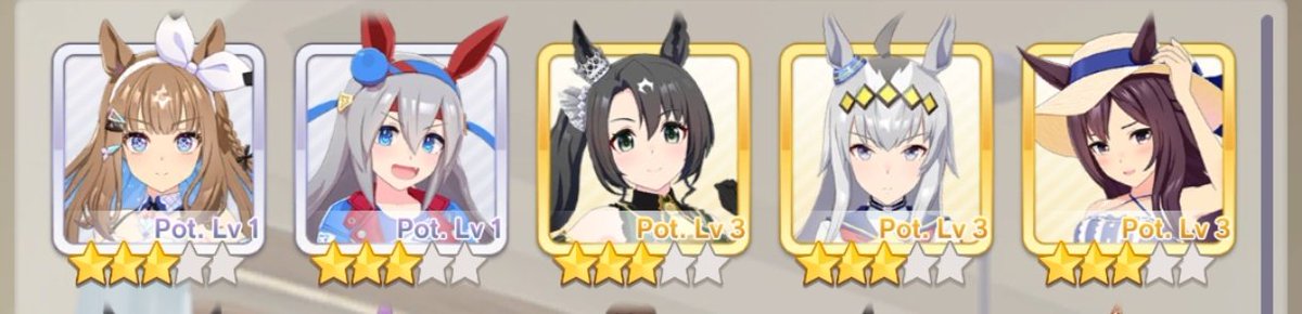 First uma pity and it's not even on global smh