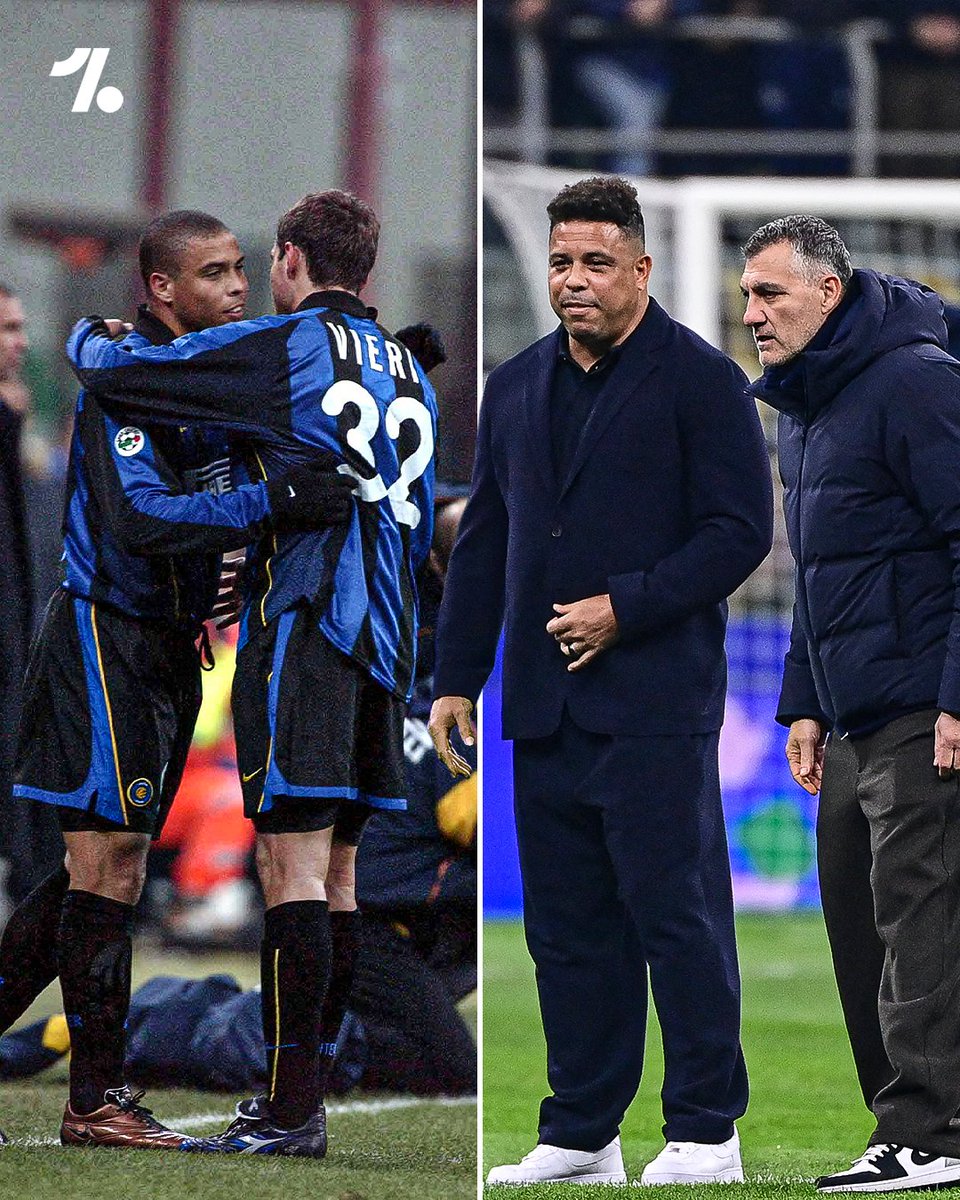 𝙄𝙣𝙩𝙚𝙧 𝙃𝙚𝙧𝙞𝙩𝙖𝙜𝙚 💙🖤

It's good to see Ronaldo and Bobo Vieri sharing the pitch again 🤝