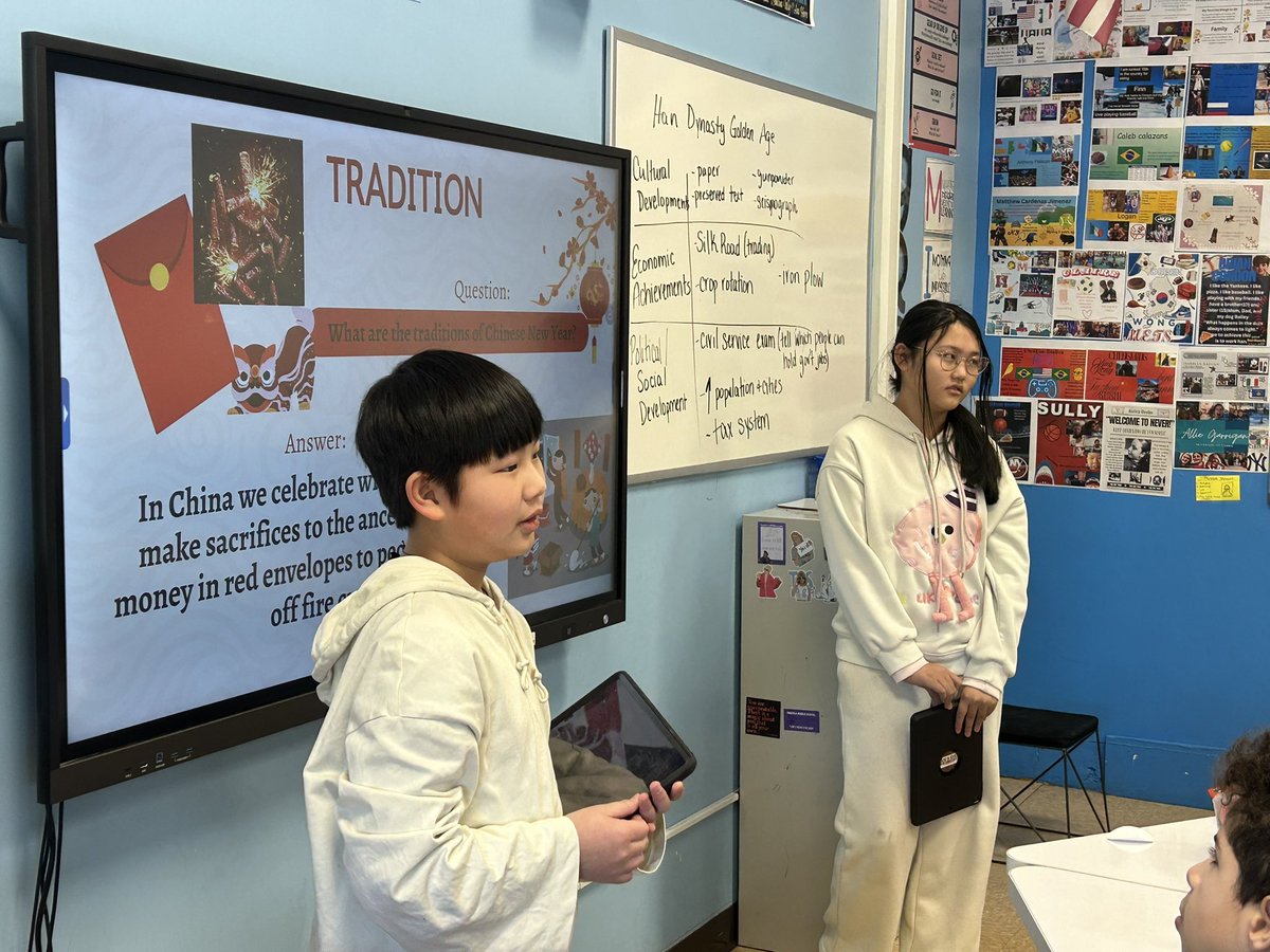 We had a great time celebrating #LunarNewYear last week with our <a href="/MineolaMS/">Mineola Middle School</a> learners! Celebrating traditions and reminding ourselves to be lifelong learners 🧧🎊