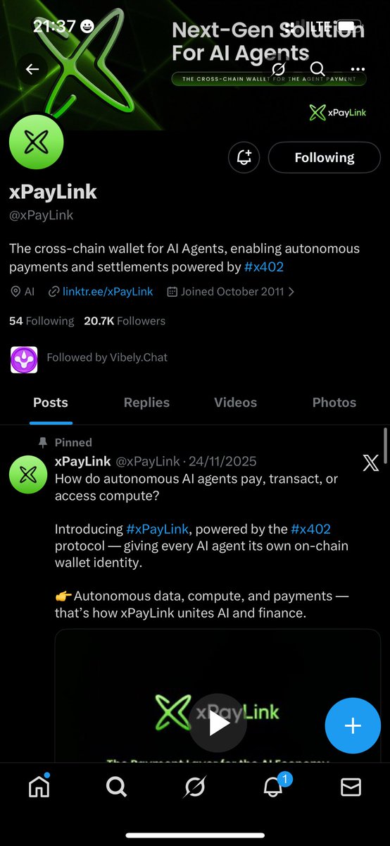 primerDee's tweet photo. @vibelyai @xPayLink Done #vibely

0x28d53363C0Fe180cB6c94b8A5971F5A74B3303E1 https://t.co/worYqn7NxC