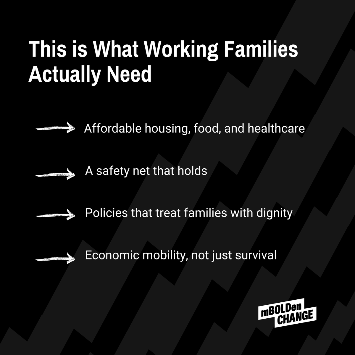 mBOLDenChange's tweet photo. Ahead of tonight's State of the Union: Americans are clear about what they need. Lower costs, economic stability, and a safety net that actually holds. #SOTU https://t.co/l4aGhypVlT