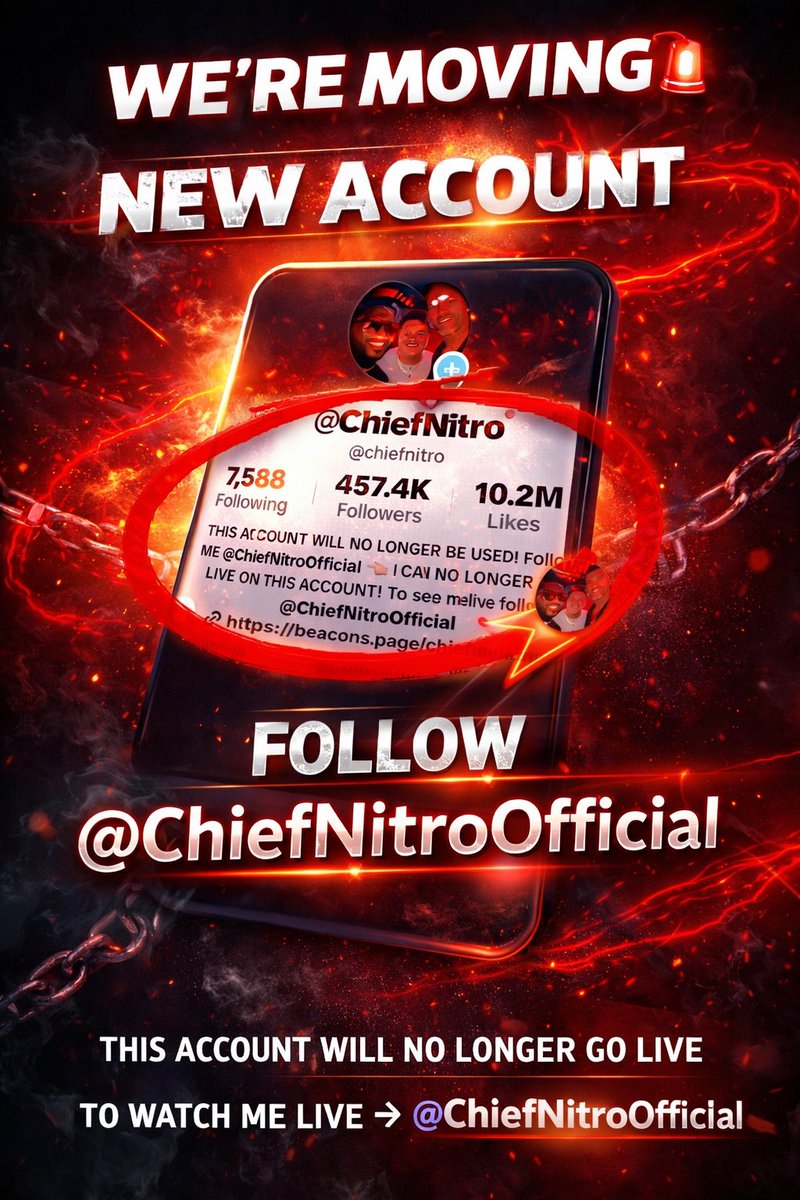 This is my NEW TikTok account yall! Losing 500k followers HUMBLES you real quick…I am trying to grow this new account. If you have TikTok and you want to see me live, give it a follow! Thanks yall!🩷