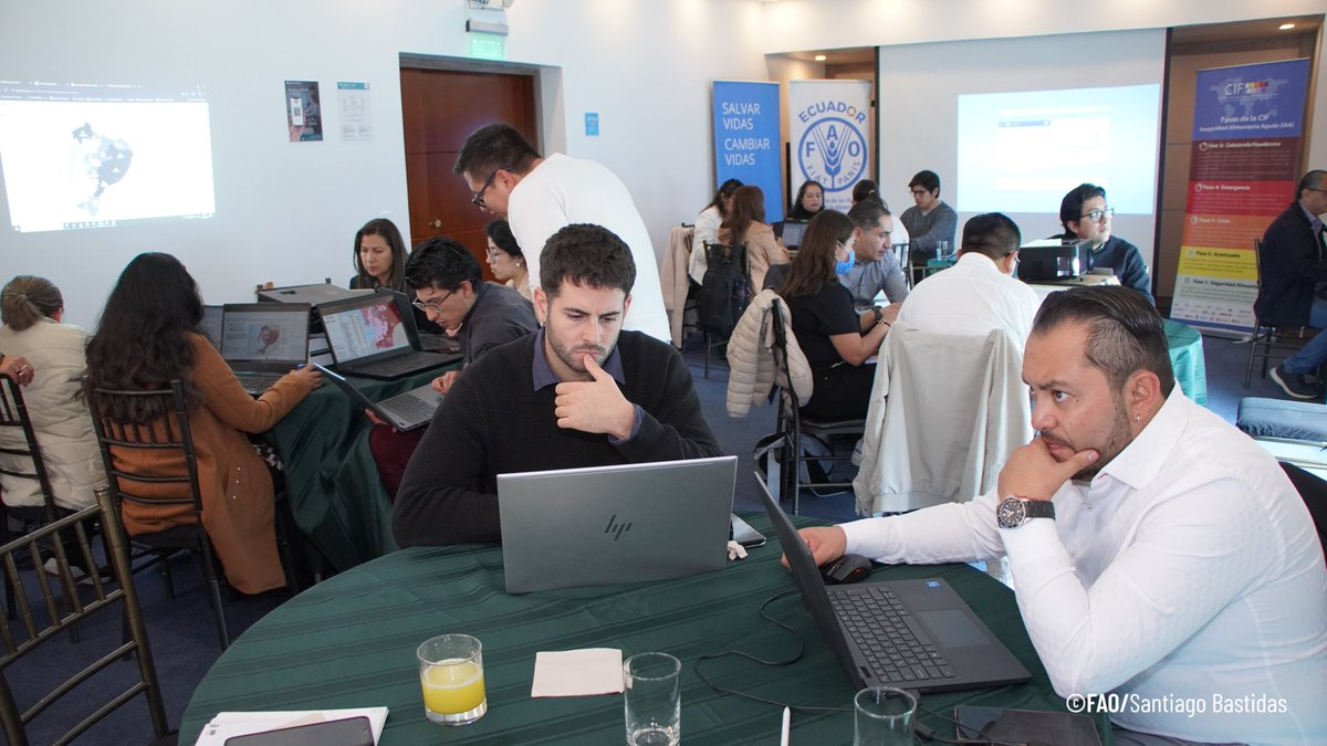FAOEcuador's tweet image. 🤝Durante esta semana se realiza el Taller de Análisis de la Clasificación Integrada en Fases de la Seguridad Alimentaria #CIF 2026. 

Este espacio técnico está orientado a fortalecer la evaluación de la seguridad alimentaria en el país.