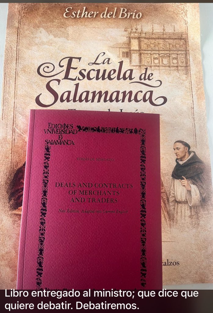 Esther del Brío; V Escuela Salamanca tweet media