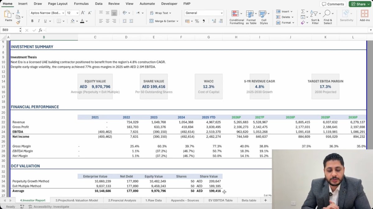 Mohamed Khalifa - Financial Modeling tweet media