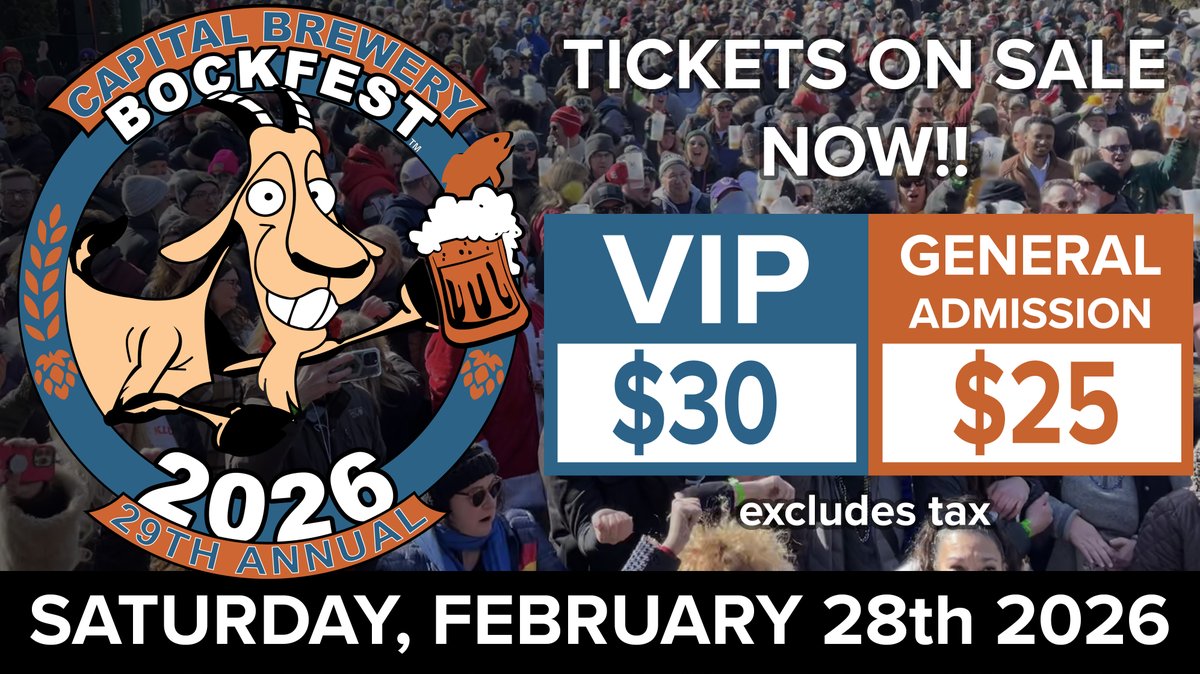 Capital Brewery & Bier Garten tweet media