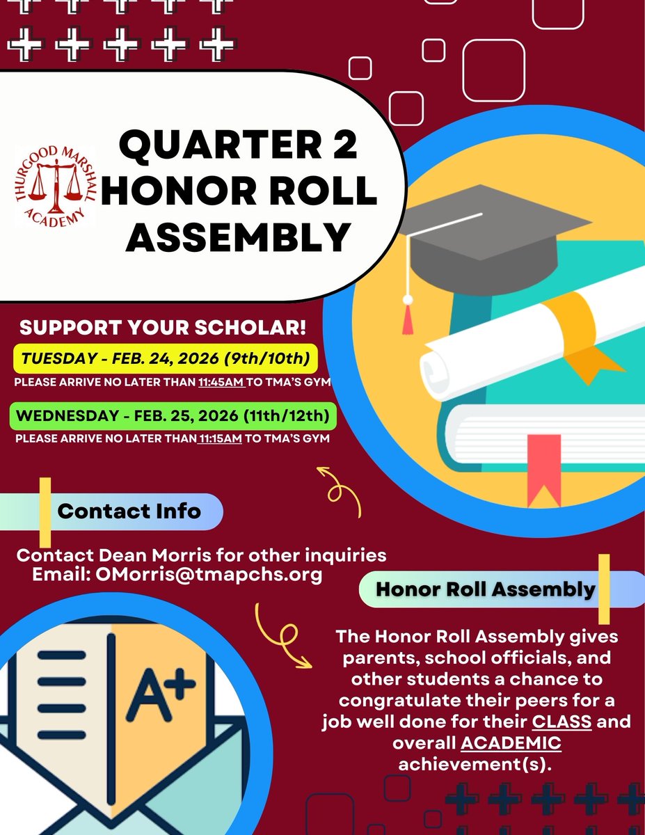 Thurgood Marshall Academy tweet media