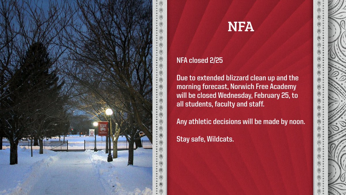 nfaschool's tweet photo. Three in a row, Wildcats. https://t.co/F5AaqrxAri