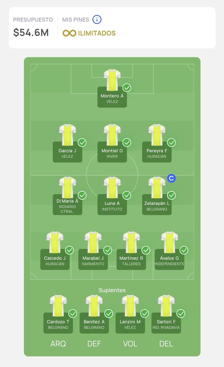 No pudimos subirlos antes pero aca le dejamos como salen nuestros equipos en esta 3er fecha. Queremos ver los suyos ⚽️⚽️ Éxitos para todosss