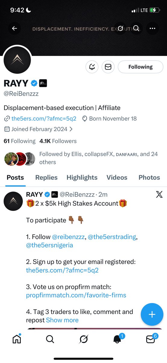 ᵢₙᵥₑₛₜₒᵣ^Fₓ💆📈📉 tweet media