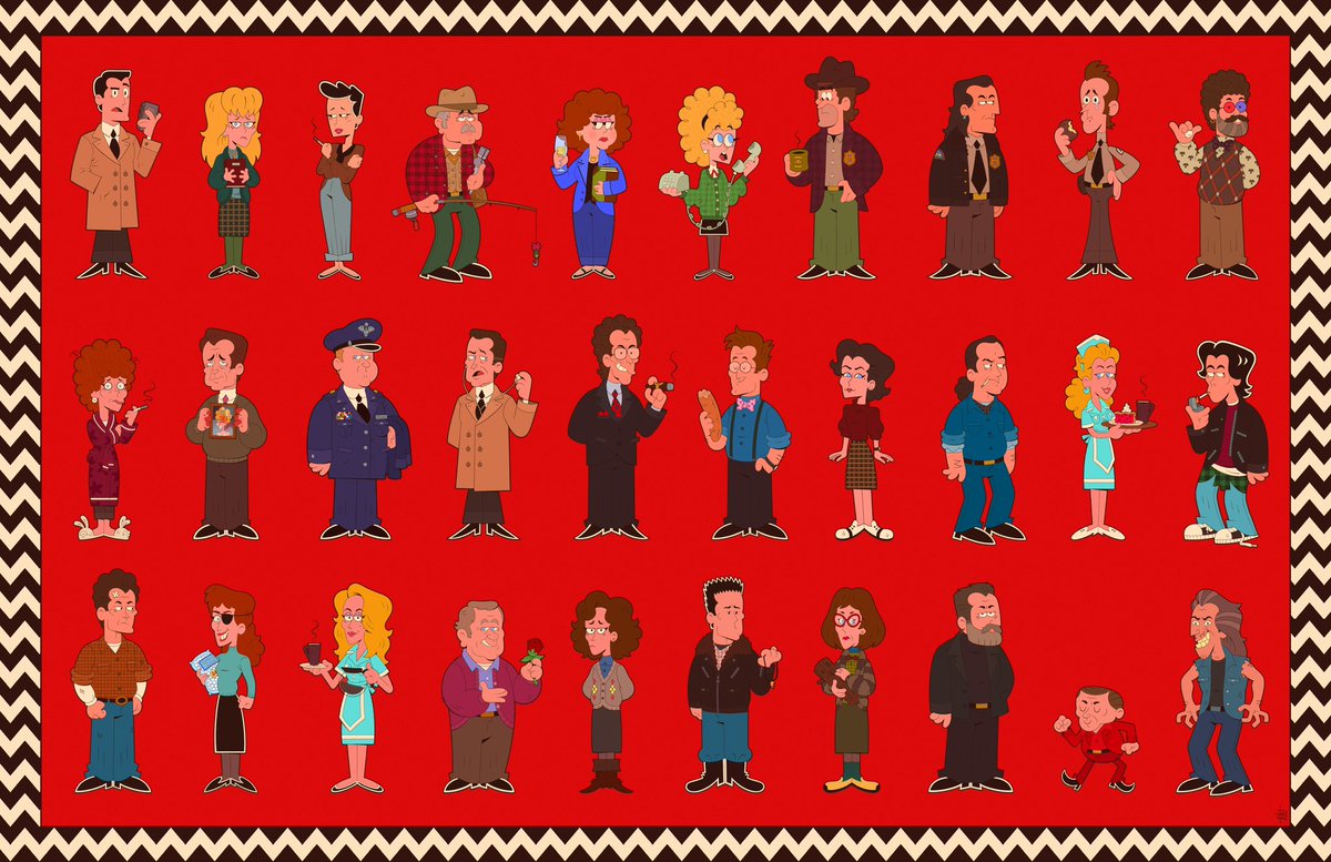 Diane, 11:30 AM, February 24th… entering the town of #twinpeaks 🌲☕️🦉🔥