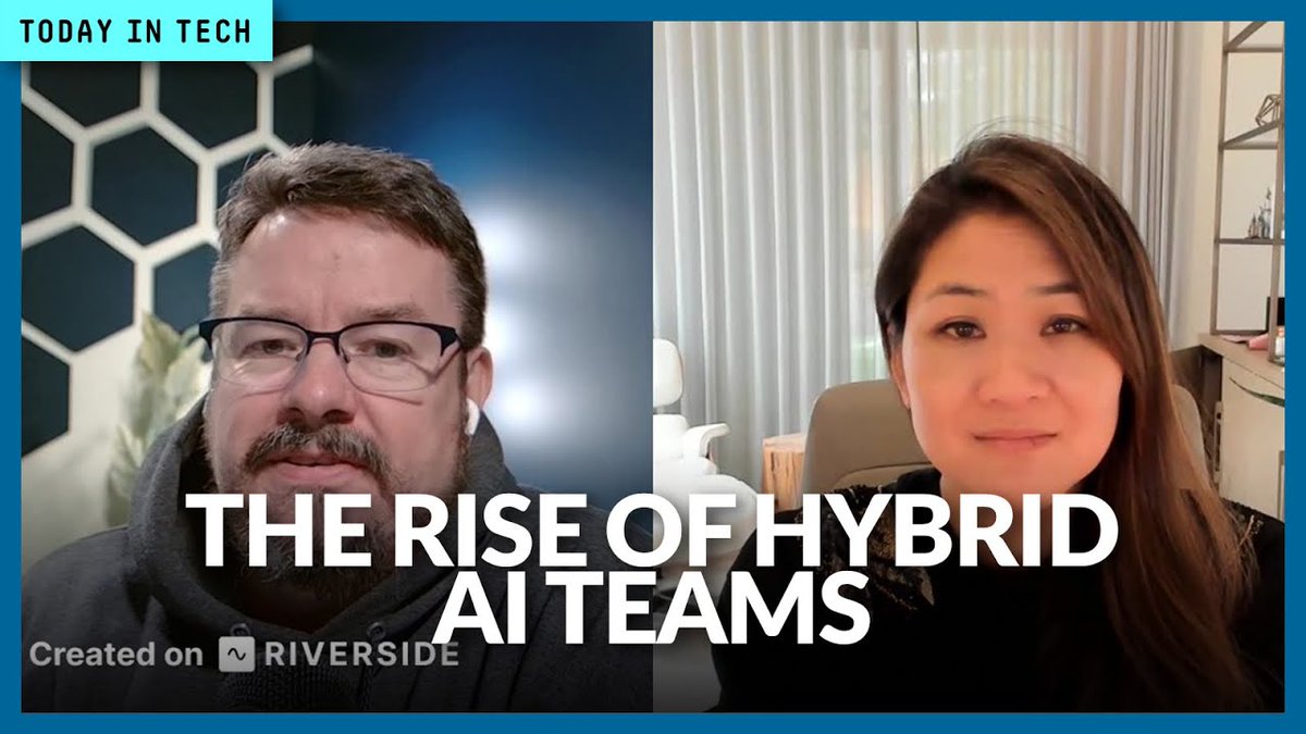 Computerworld's tweet photo. Karen Ng joins Today in Tech to unpack how AI is becoming a true collaborator inside modern organizations, not just an assistant.
See what this means for teams:
Watch: https://t.co/7Q0O93jIFh

@HubSpot @KeithShawTekGuy #AIAutomation #WorkforceEvolution #TodayinTech https://t.co/TbjVZtDjQ3
