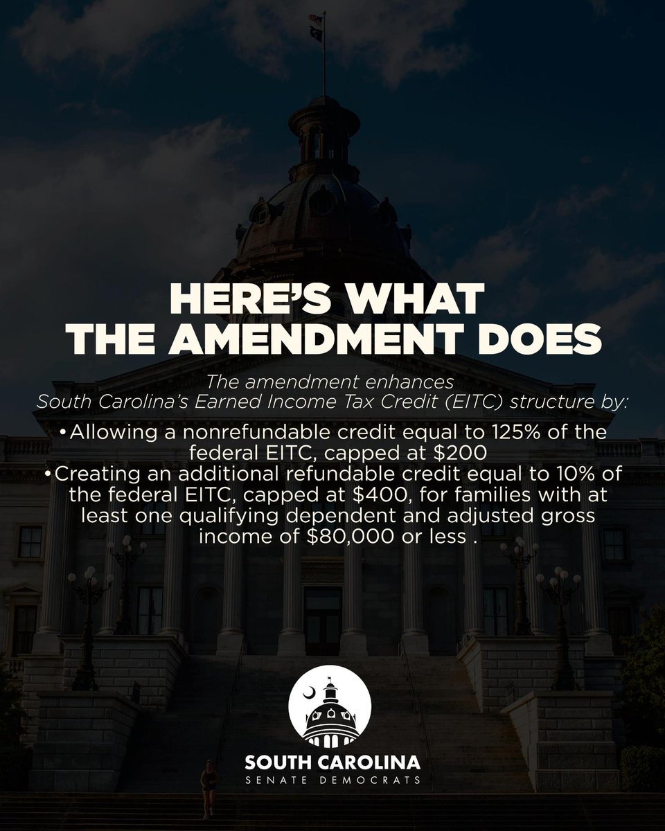 South Carolina Senate Democrats tweet media