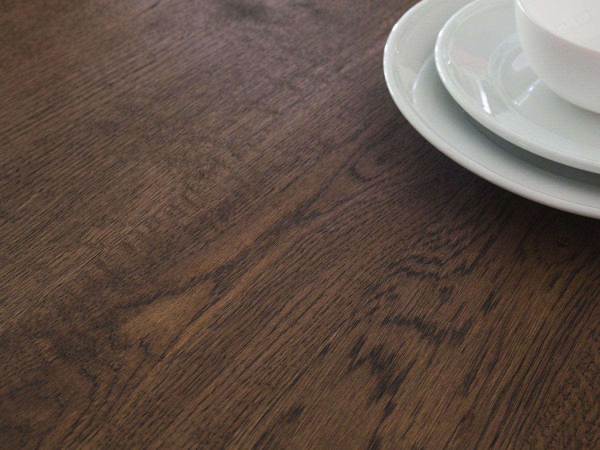 Modern simplicity. ✨ 

Craftsmen Tables made this table from white oak and finished it with Oil Plus 2C "Black"! The darker oil gave it a striking hue while accentuating the stunning wood grain. 

MORE: bit.ly/4ruKfSh

#rubiomonocoat
