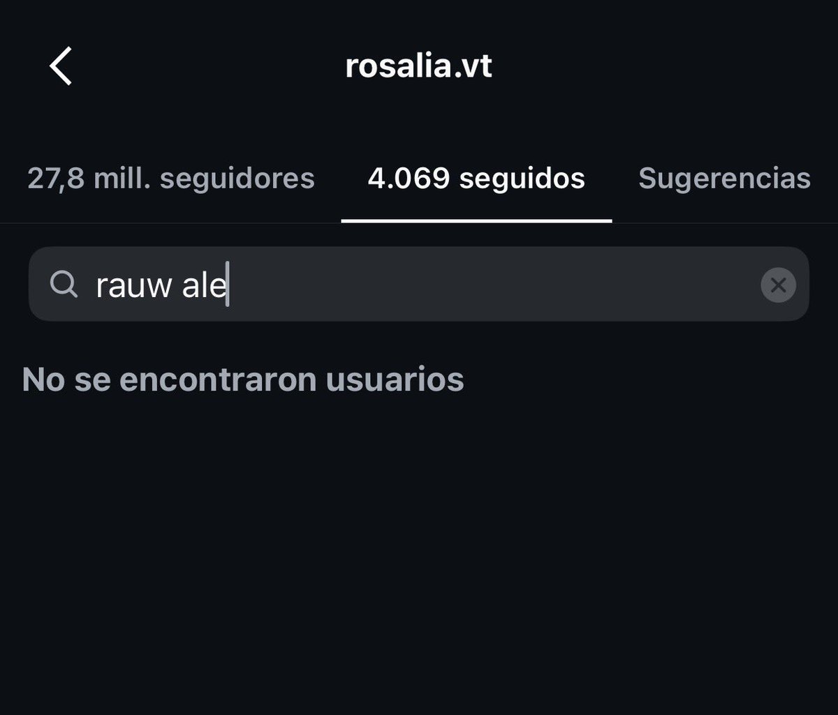 en apoyo a su amiga y colega cazzu, rosalía dejó de seguir a rauw alejandro en instagram