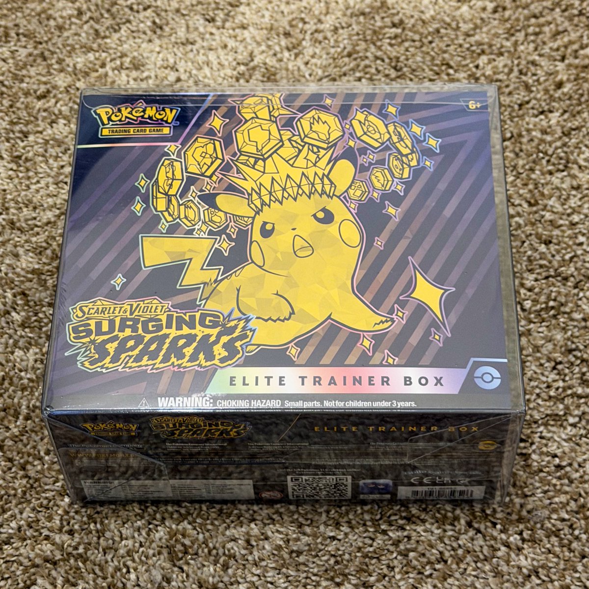 🎁 GIVEAWAY ALERT 🎁

I'll be giving away a Surging Sparks ETB!

To enter:
✅ Like + Repost This!
✅ Follow <a href="/PokeBxne/">Poké Bane</a> 
➕ (Optional) Tag a friend!

⏰ Ends on 3/5.
🇺🇸 US only!!!
Good luck!⚡️

#Pokemon #PokemonTCG #Giveaway
