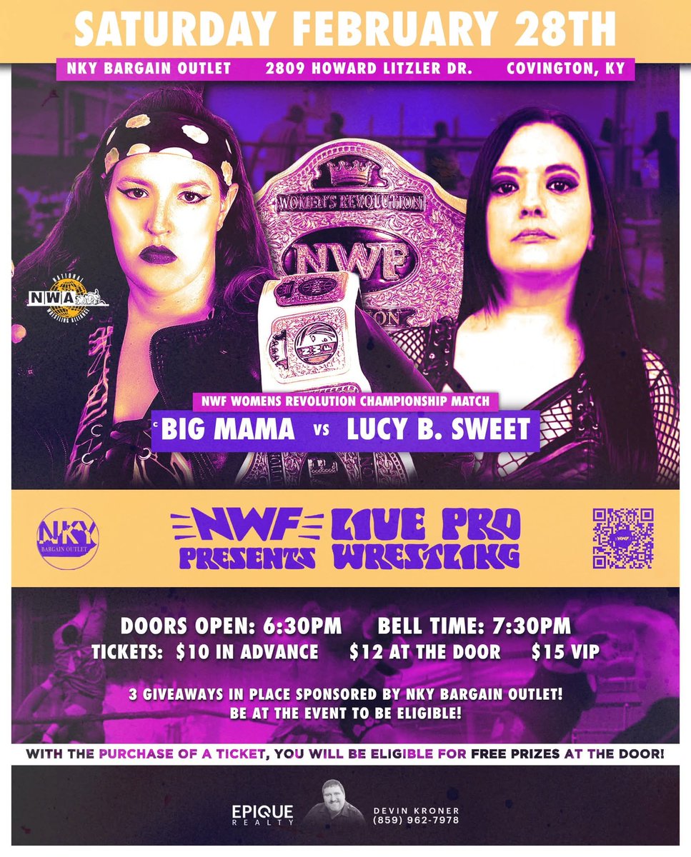 This Saturday Big Mama is going to start calling me #BigDaddy 🍭🍬🖤

#womenswrestling #prowrestling #prowrestler #professionalwrestling #professionalwrestler