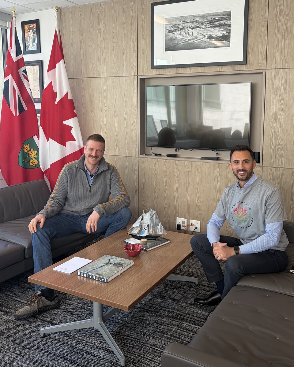 Sflecce's tweet image. Years ago, the former Liberal government planned to shutter Pickering’s nuclear generating station. Over the years, @CanadiansEnergy led the charge to keep Pickering open, one of the most successful, continuous operating reactors on Earth. 

Earlier this year, we were proud to