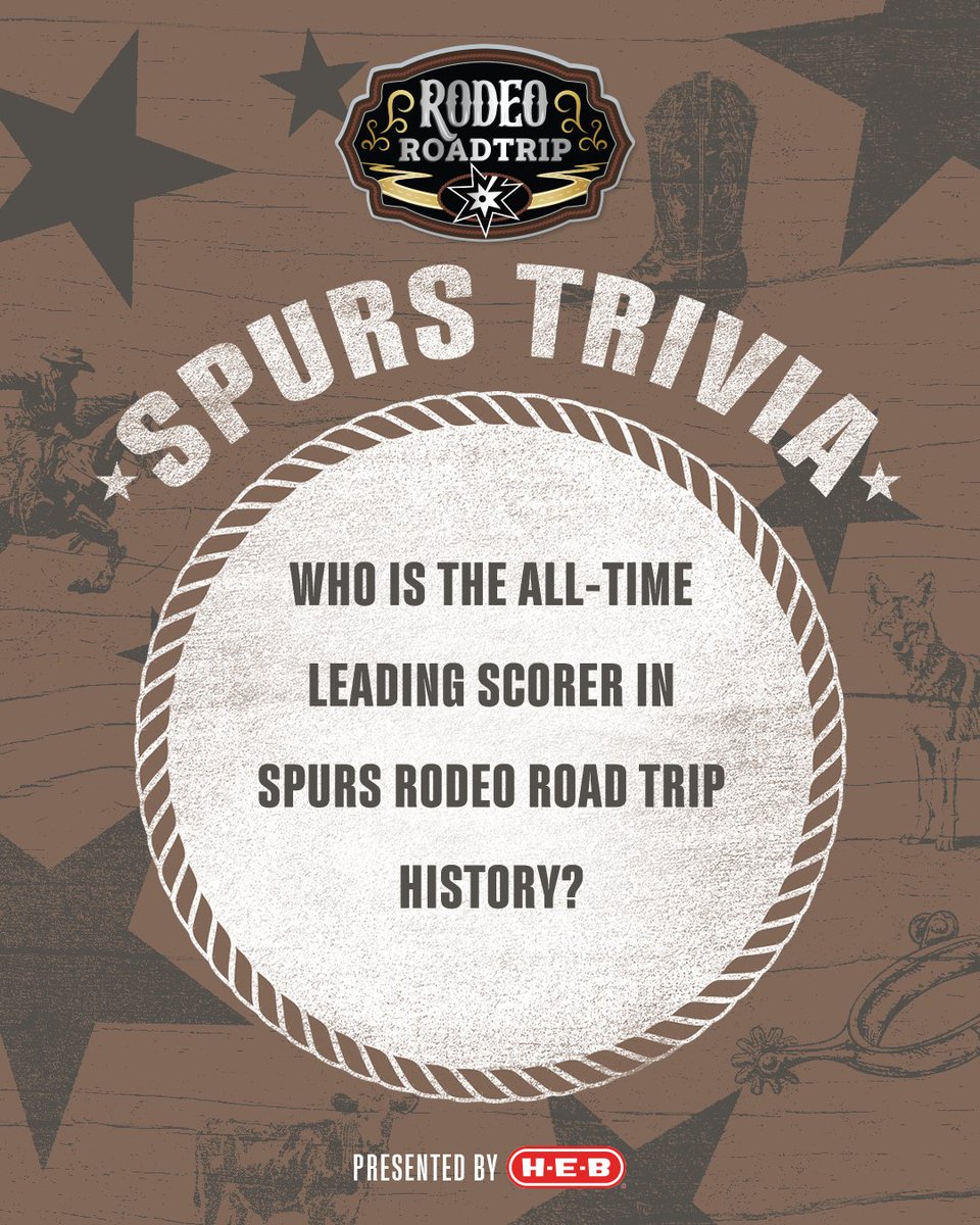 They have 1,879 total points in their Rodeo Road Trip games 👀
@HEB | #sponsored