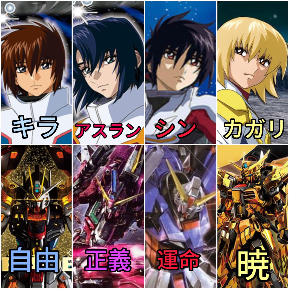 デスティニーきた‼️

シンを主人公にする
SEをアニメと同じにする
ソードブラストも活躍させる
ストーリーリーチで
悪夢、自由と正義と、黄金の意志、選ばれた未来を激アツで入れる
次回予告をTVまんま入れる
ST終盤で君は僕に似ているを流す
右はシンキラアスランで選べる
隕石のリーチを入れない
etc