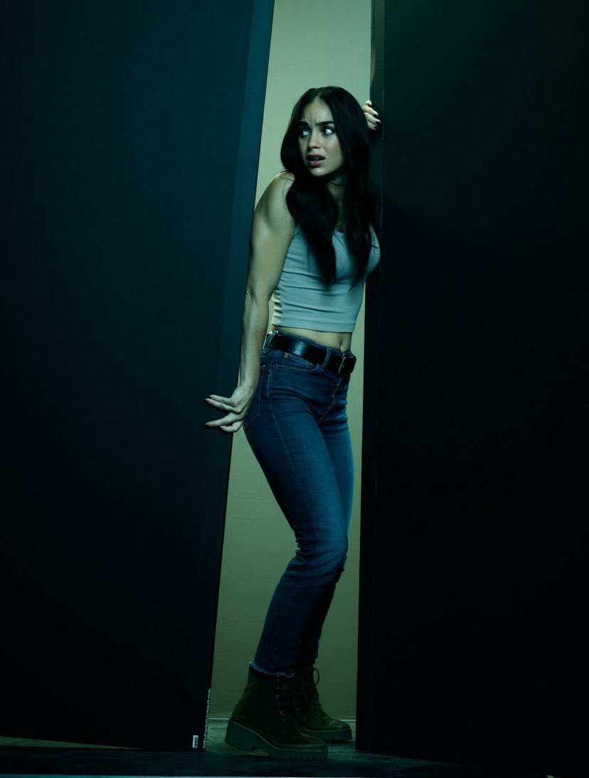 she walked onto this set to make history