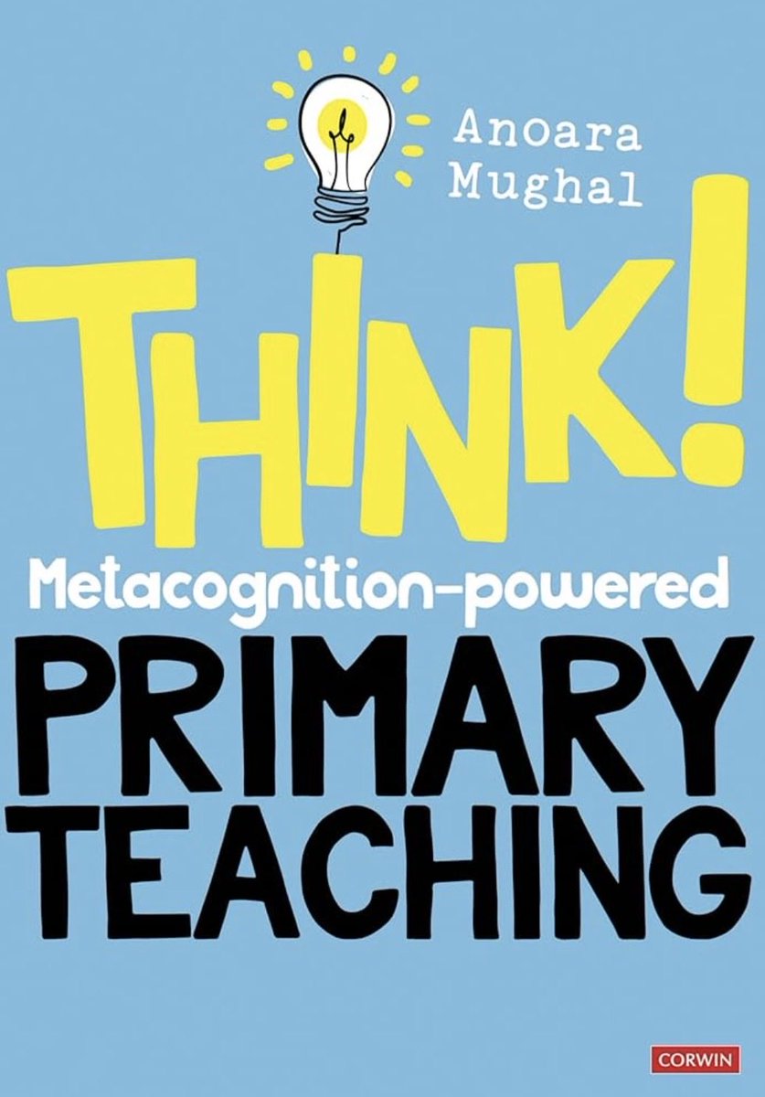 anoara_a's tweet photo. I’ve written a book called Think! Metacognition-powered Primary Teaching &amp; I have a second book called Metacognitive Teaching out soon. 

I deliver CPD on this topic, so if you’re starting to plan for your next CPD day/ INSET day, get in touch: 
https://t.co/3J7bY4OJTK https://t.co/fsTMUtyM1E