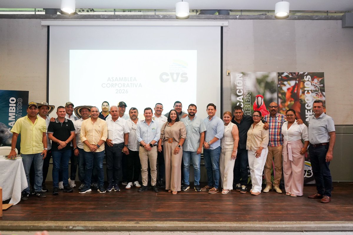 ✅Con el apoyo de los Delegados de la Registraduría Nacional, se realizó la elección de los cuatro alcaldes que integrarán el Consejo Directivo de la CVS para este año: