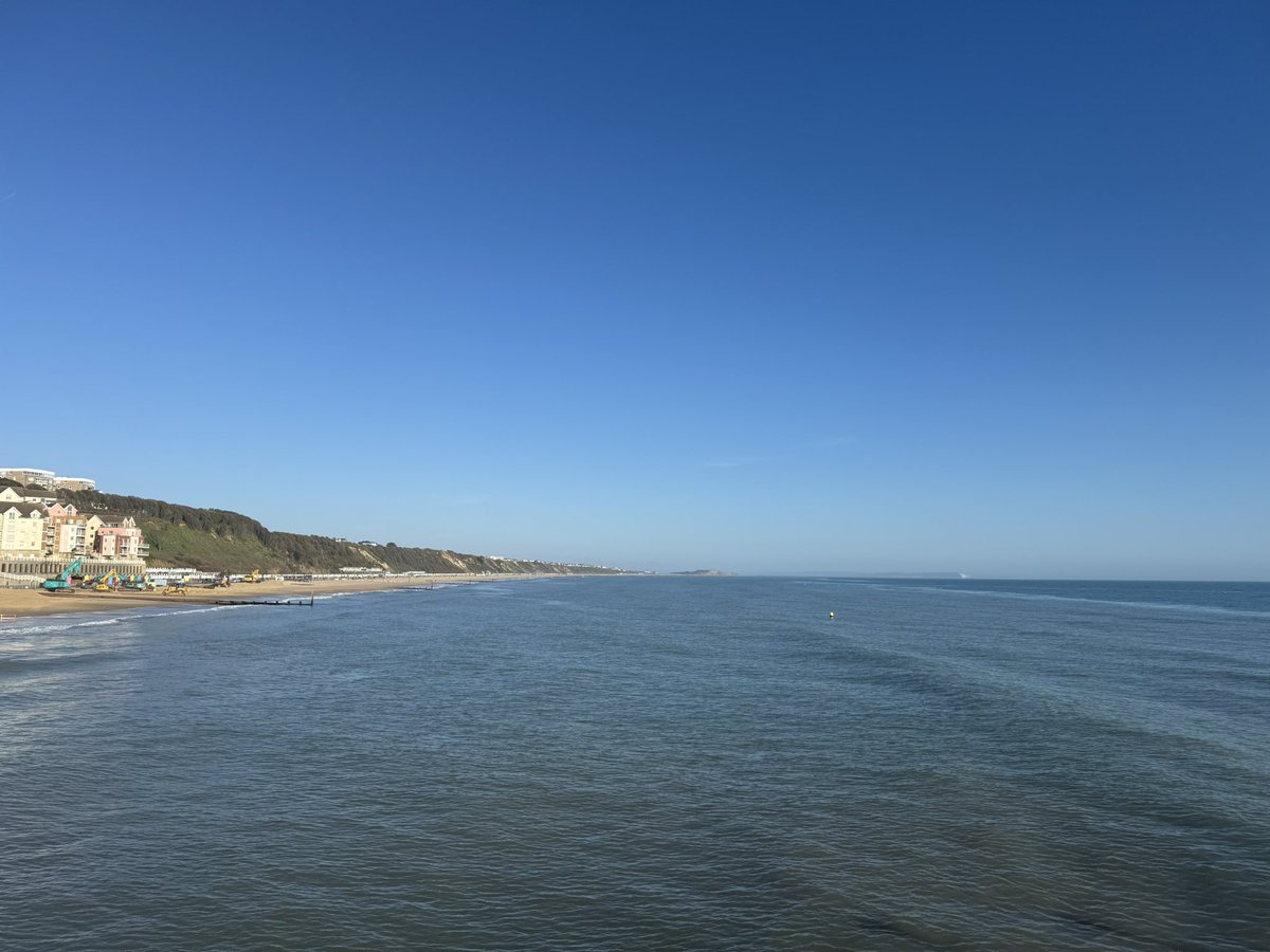 Day off trip to Bournemouth today to visit my former Community at the Oratory and to enjoy a long walk along the seafront.