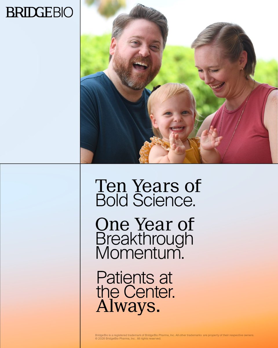 BridgeBio Pharma tweet media