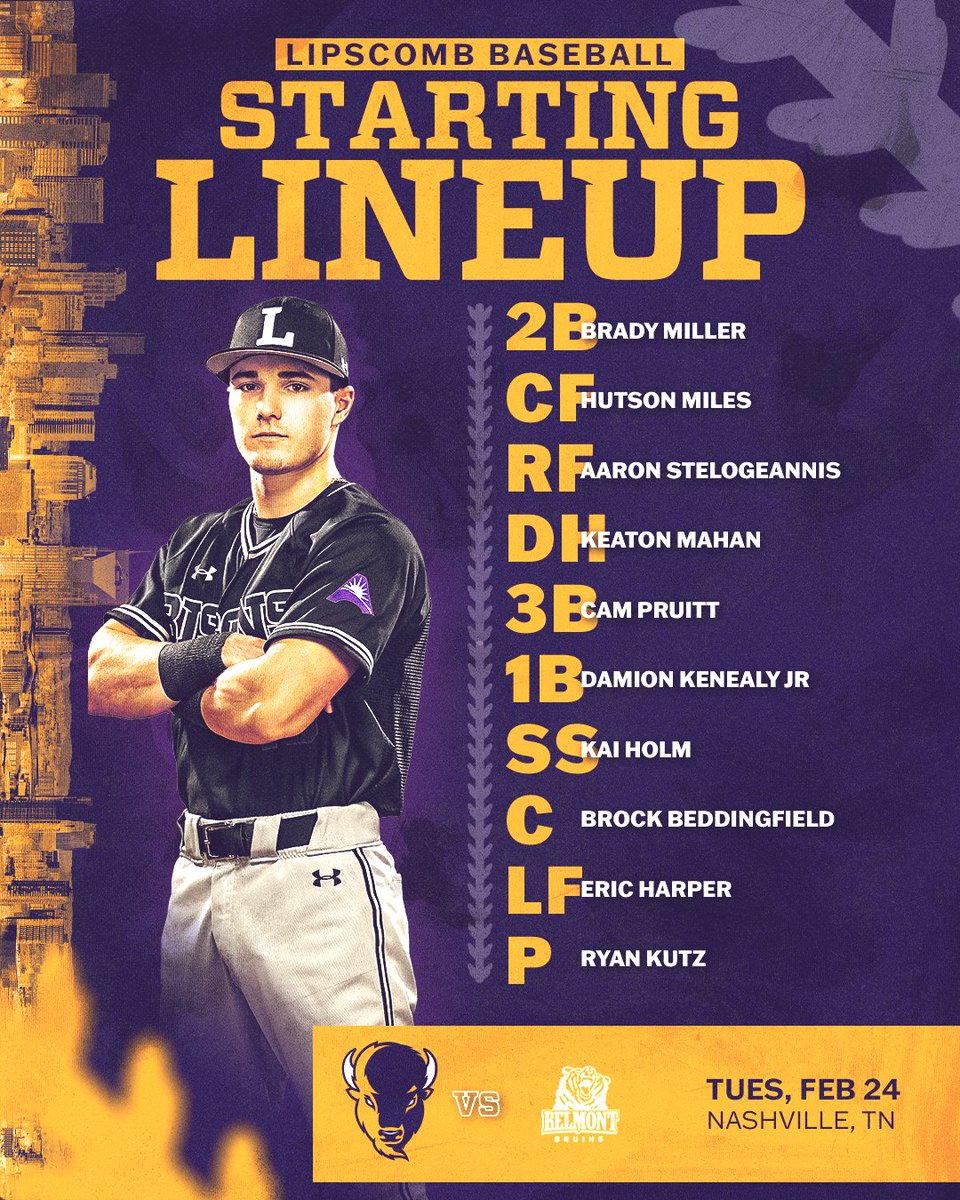 Lipscomb Baseball tweet media