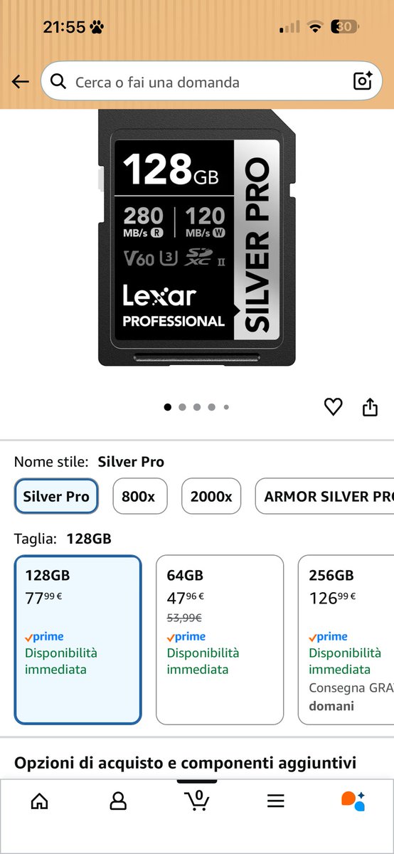 Comprata a luglio 2025 a 41€ ora devo riprenderla per la nuova camera e costa 78€ per me FOLLIA
