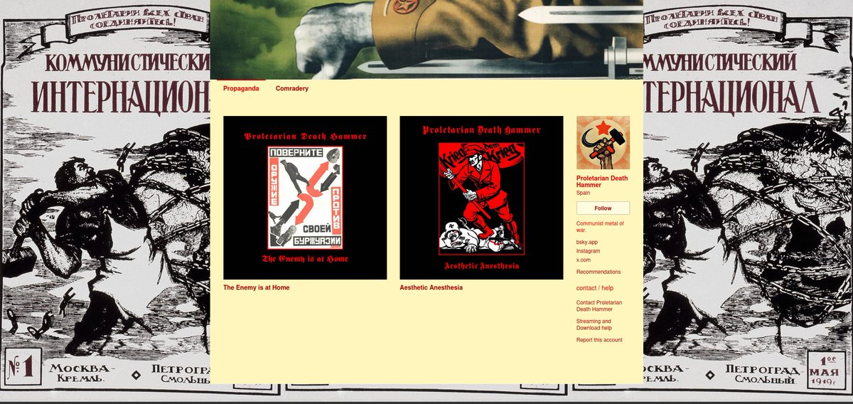 Proletarian Death Hammer tweet media