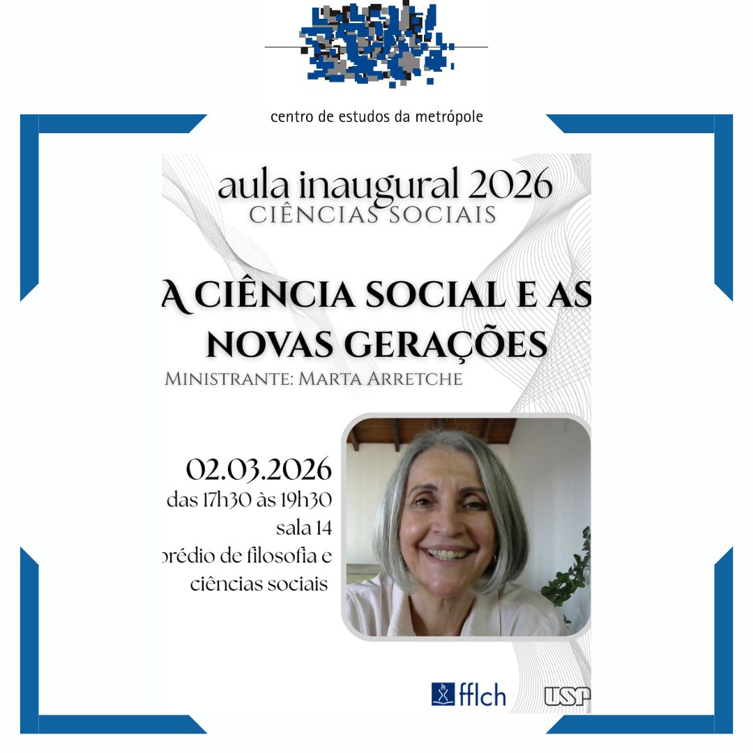 CEM-Centro de Estudos da Metropóle tweet media