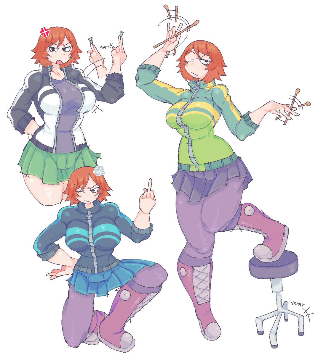 nokojuice's tweet photo. i errr drew kim pine ,,, in 
ms pain.. ... (helo welcom back!!!) https://t.co/050v1bNhfc