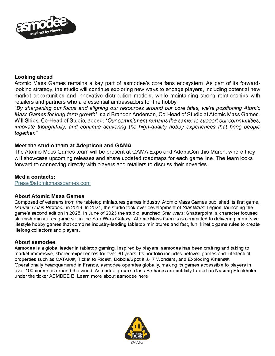 Atomic Mass Games tweet media