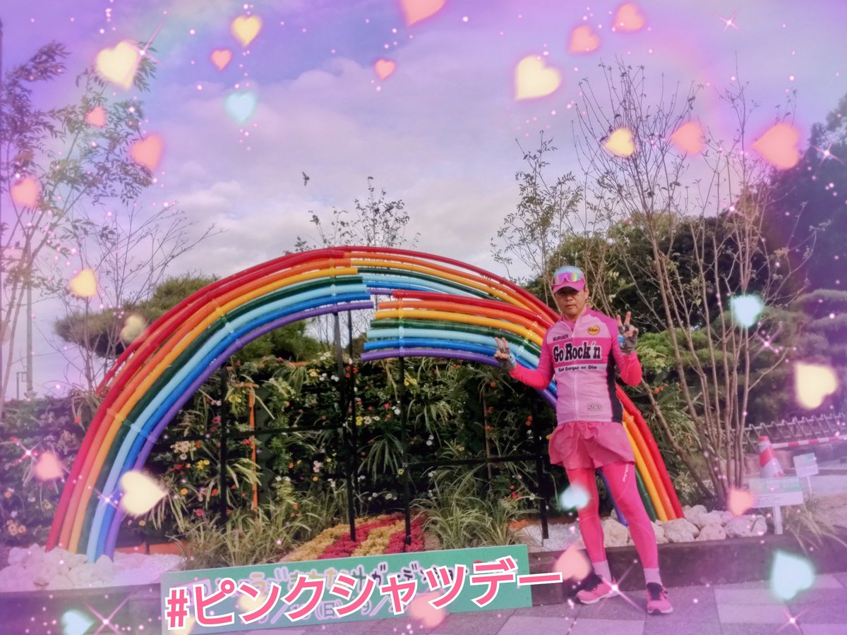 タクティー おはよ〜ございます😊 毎年2月の最終水曜日 👚 #ピンク