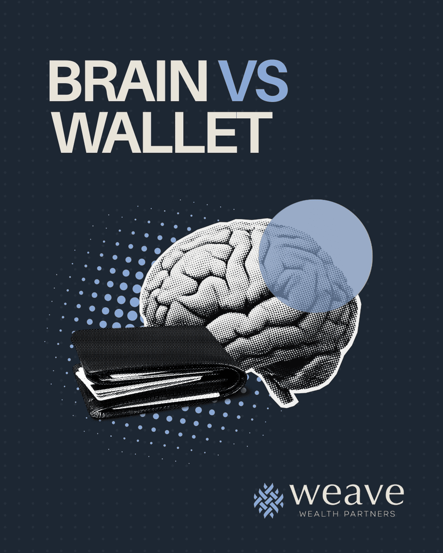 WeaveWealthP's tweet photo. We all know impulse buys happen—but did you know your brain literally rewards spending with a tiny dopamine hit? Learn how to harness your brain’s quirks to save smarter. https://t.co/2W6iN1rulR