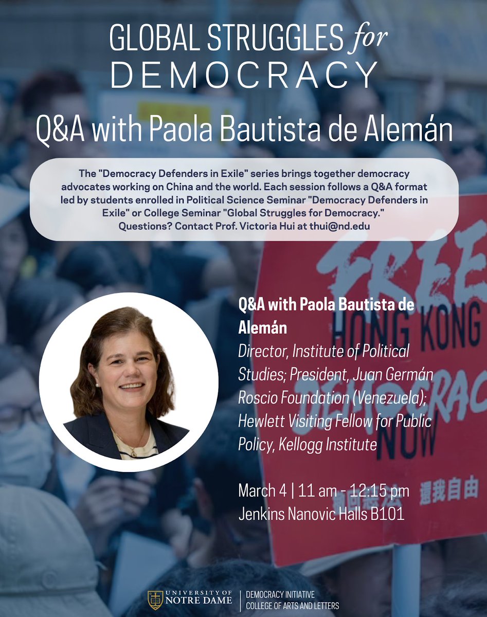 Kellogg Institute tweet media