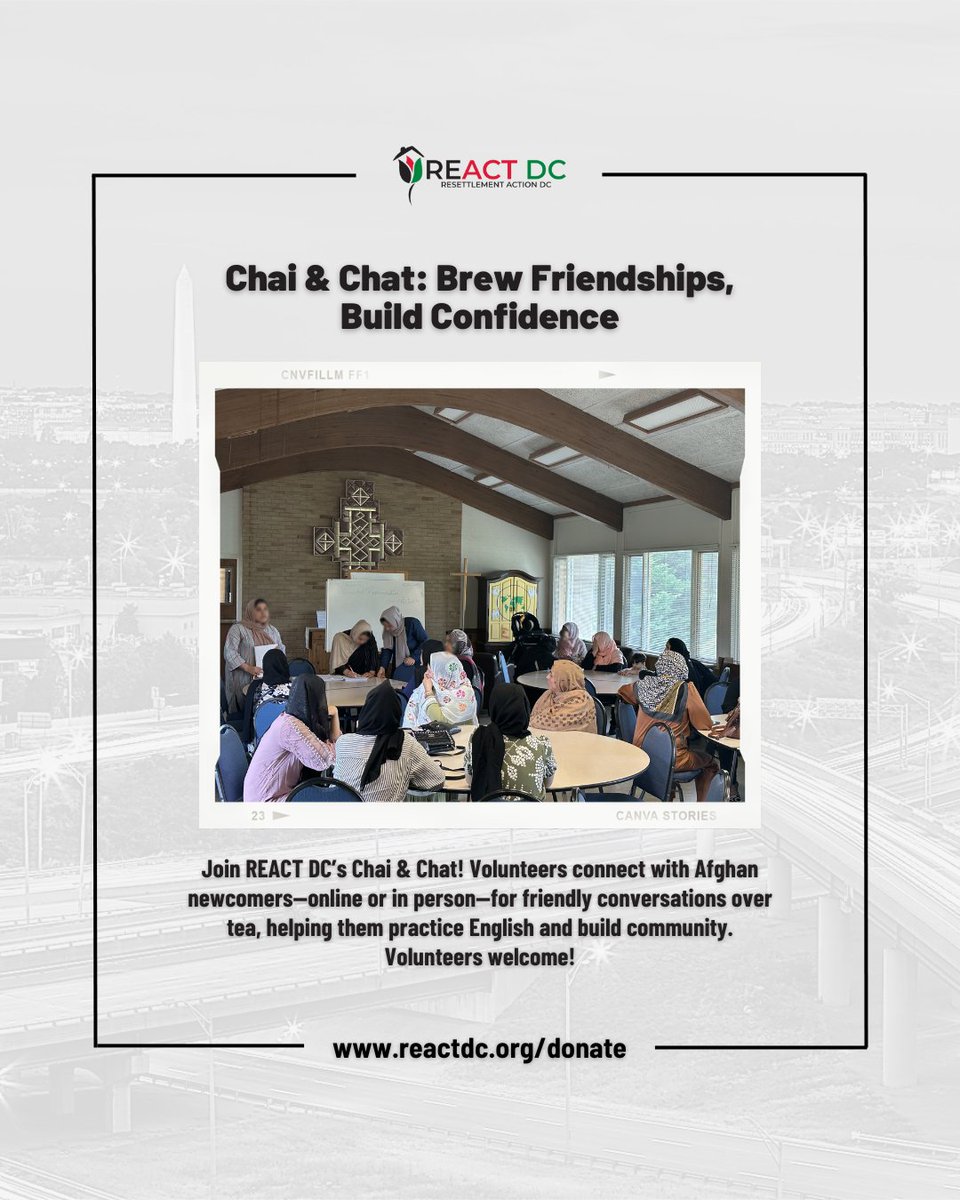 REACT DC tweet media